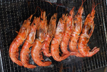 Load image into Gallery viewer, Red shrimp with head 10 pcs
